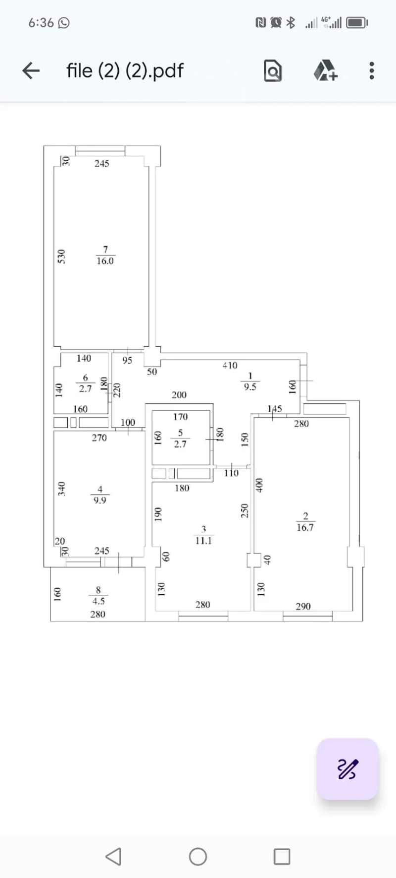3 otaqlı mənzil, 70 m², Baki sumqayit yolu riyad ticaretle uzbe iz, Xırdalan — Xırdalan