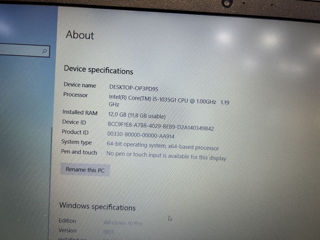 İşlənmiş Lenovo Legion, 15.6 Intel Core i5, 256 GB, Ünvandan götürmə — Lenovo, Bakı (5)