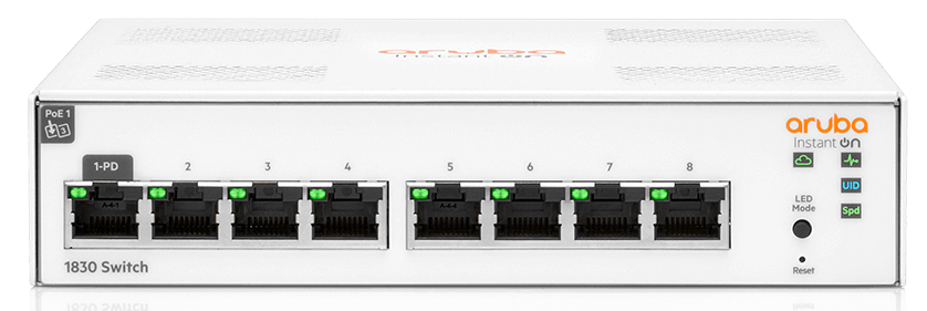 Aruba IOn 1830 8G Switch JL810A — Kommutatorlar və marşrutlayıcılar, Bakı