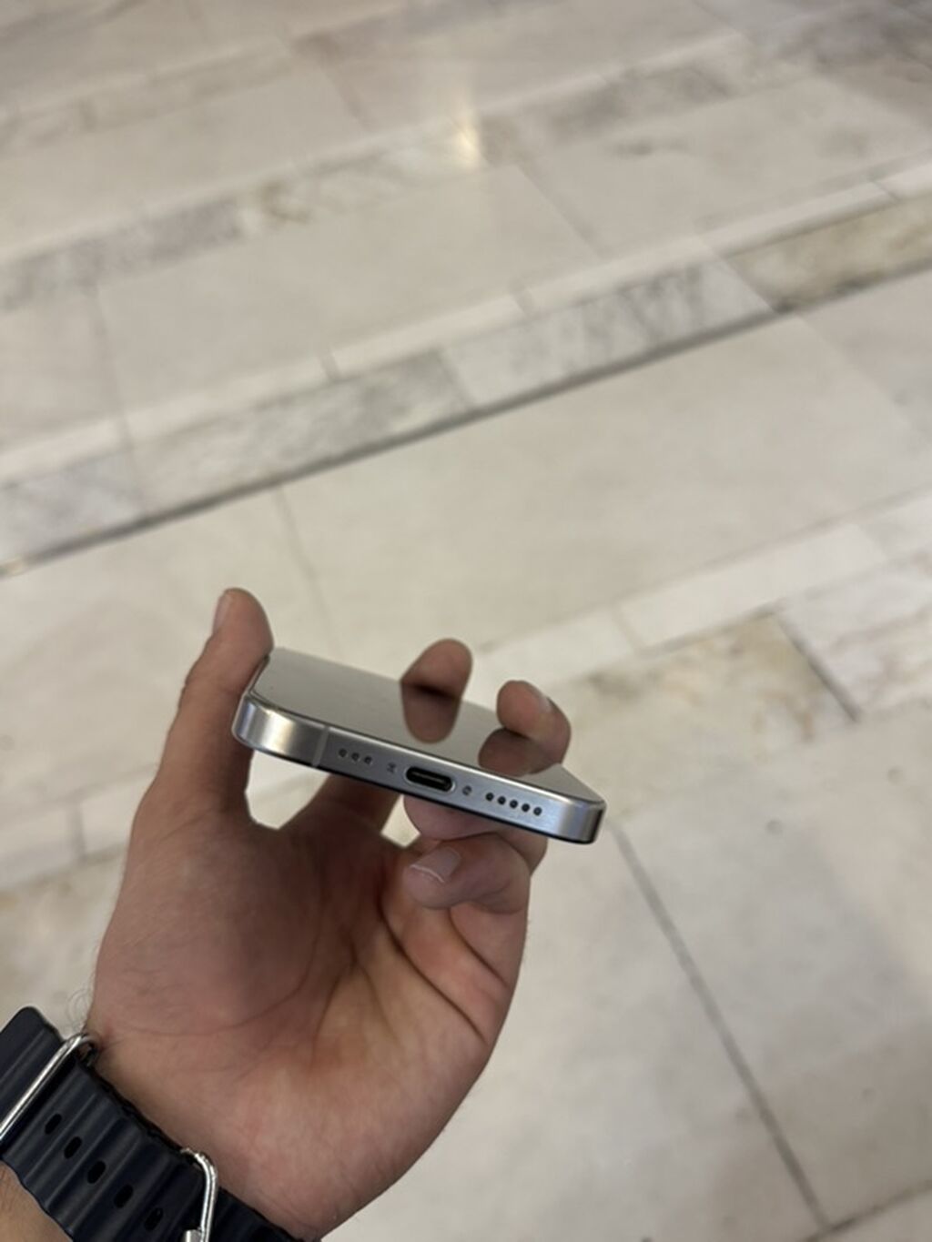 IPhone 15 Pro, 128 GB, Natural Titanium, Face ID — Apple iPhone, Bakı (3)