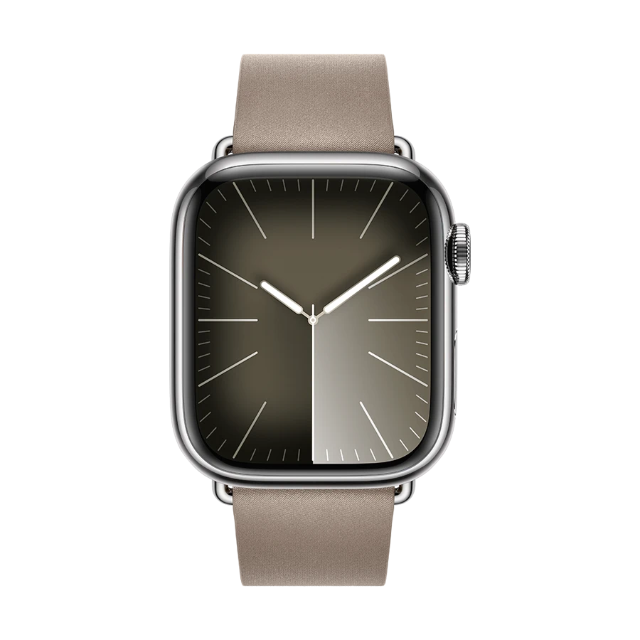 Kəmər Apple Modern Buckle, Apple Watch üçün, 38/40/41 mm, M, Sarımtıl/qəhvəyi — Ağıllı saatlar, Bakı (3)