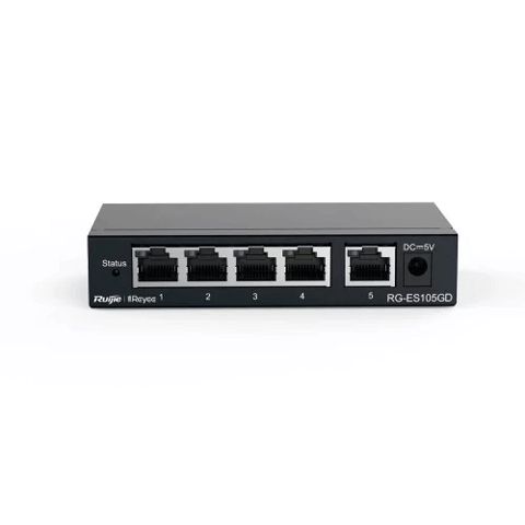 5-Port Gigabit Switch Reyee RG-ES105GD — Bakı