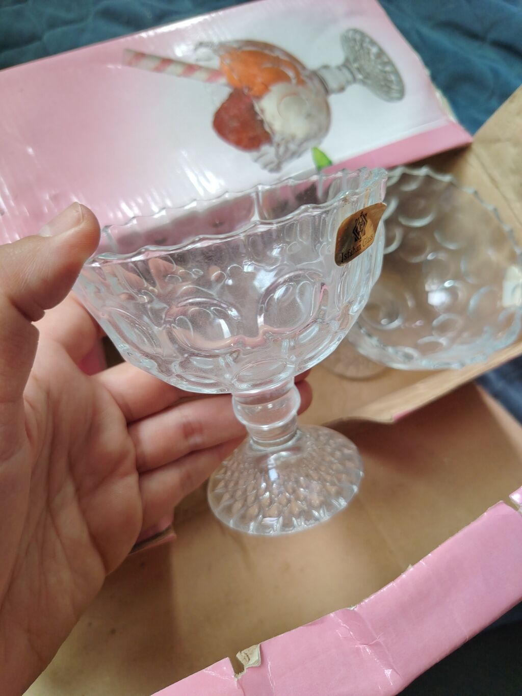 Tort və şiriniyyat qabı, Şüşə — Süfrə qabı, Bakı (2)