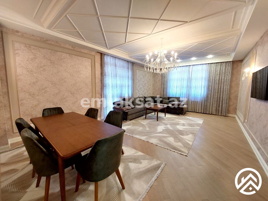 Kirayə (aylıq) 3 otaq yeni tikili 160 m², Nərimanov — Mənzil, Bakı (2)