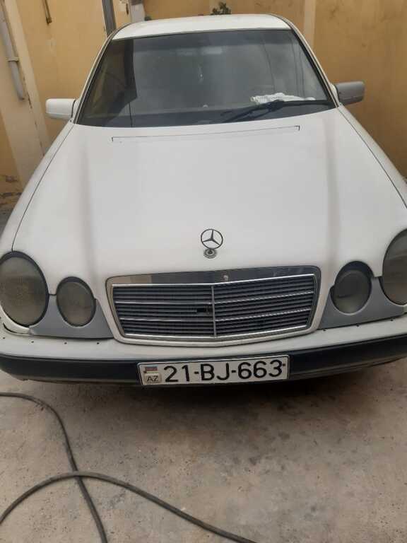 Mercedes E 220, 2.2 L, 1995 il, 345 000 km 21-BJ-663 — Avtomobillər, Bakı (6)