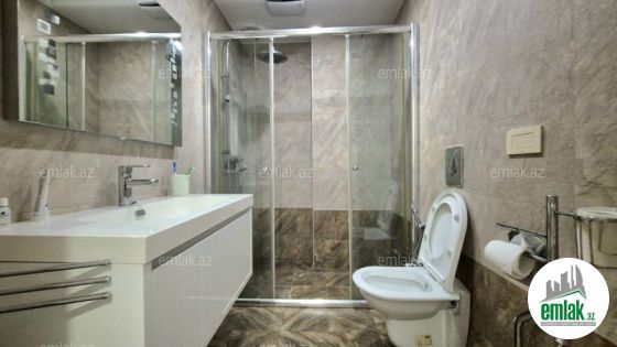İcarəyə verilir 3 otaqlı 120 m² yeni tikili Port Baku — Mənzil (9)