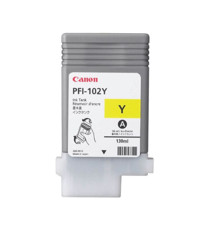 Kartric Canon Cartridge PFI-102Y Yellow INK 0898B001 — Printerləri, Bakı