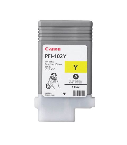 Kartric Canon Cartridge PFI-102Y Yellow INK 0898B001 — Bakı