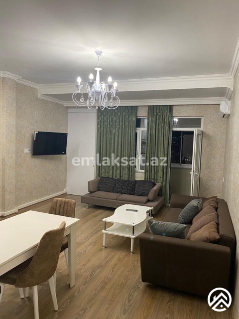 Kirayə (aylıq) 2 otaq yeni tikili 74 m², Xətai metrosu — Bakı