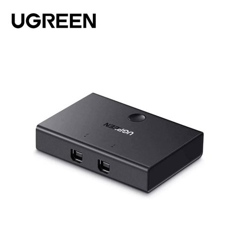30345 Ugreen USB 2.0 Sharing Switch 2x1 (Black) — Bakı