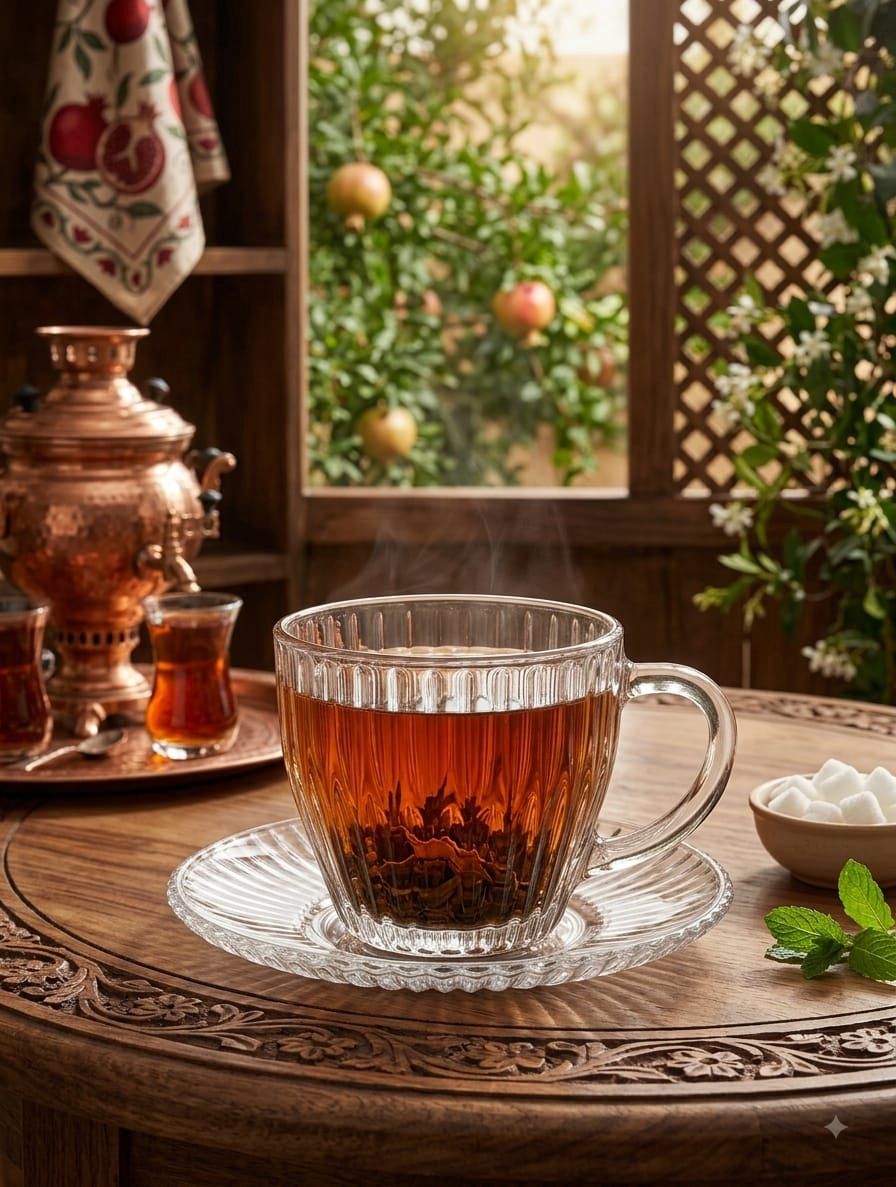 Çay dəsti 8342, şüşə, şəffaf, 210 ml, 6 əd — Mallar, Bakı (2)