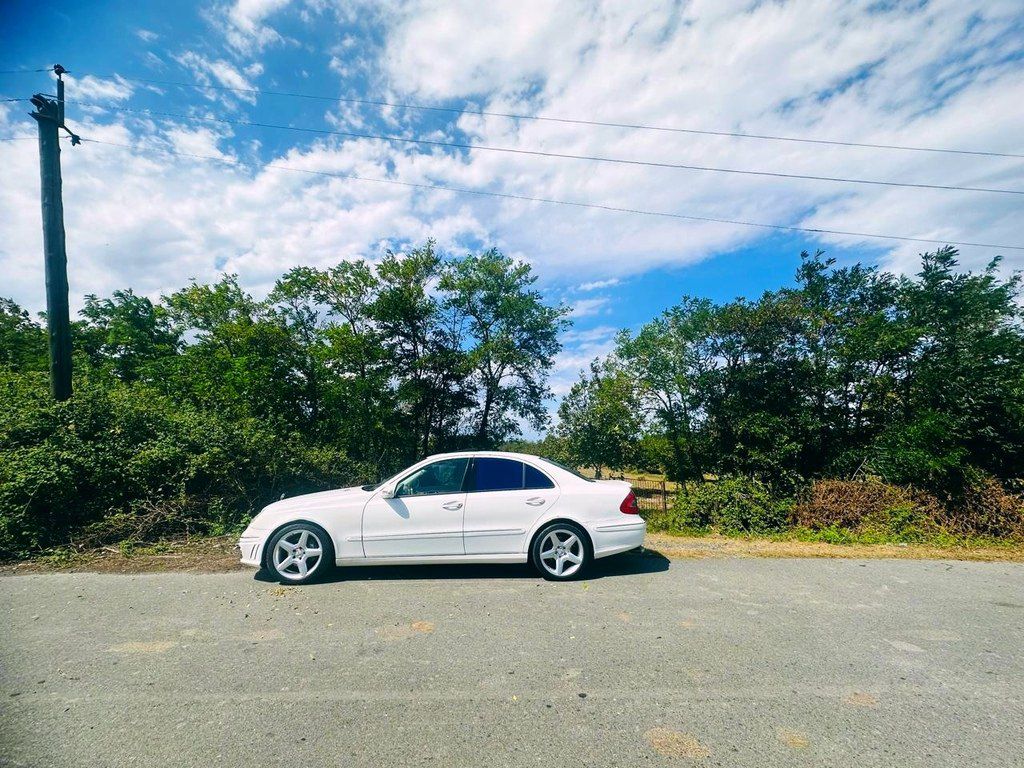 Mercedes E 350, 3.5 L, 2005 il, 389 421 km — Avtomobillər, Zaqatala (4)