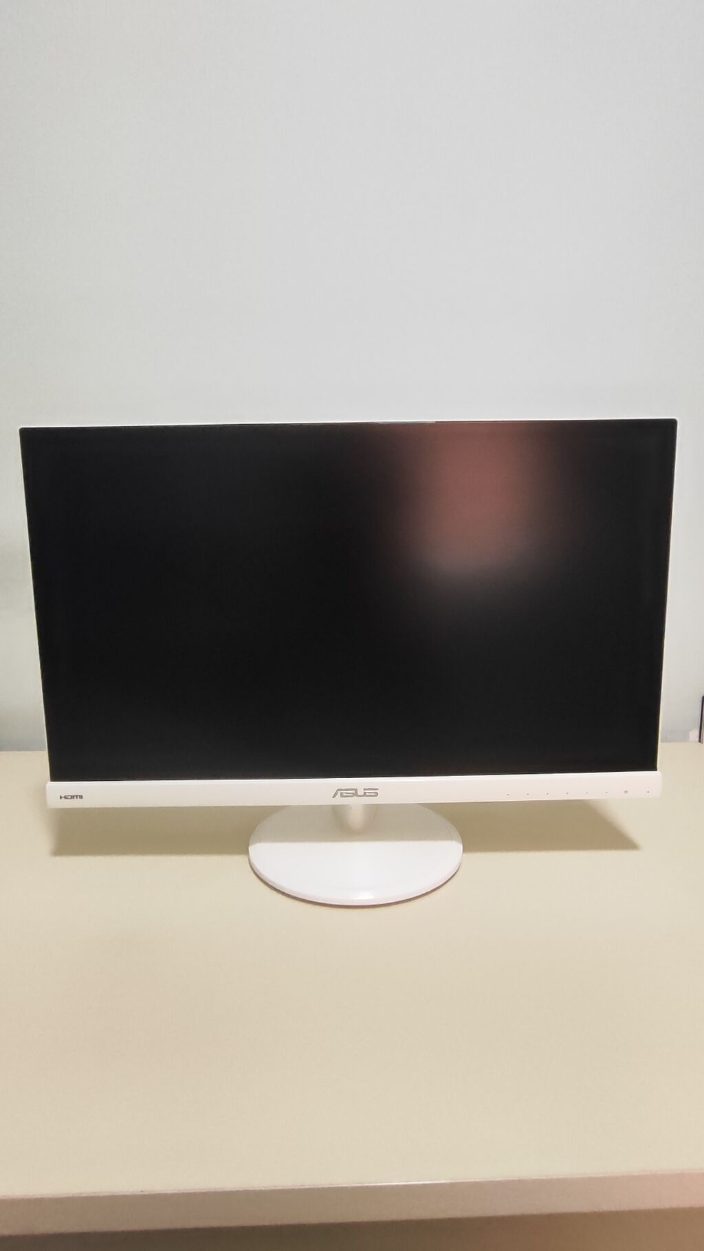 ASUS masaüstü monitor - Model: ASUS (ağ korpus, nazik çərçivə) — Monitorlər, Digah