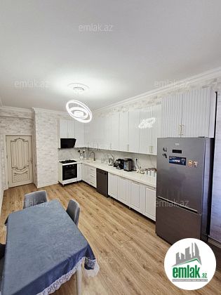 Satılır 2 otaqlı 110 m² yeni tikili Qara Qarayev m — Mənzil (5)