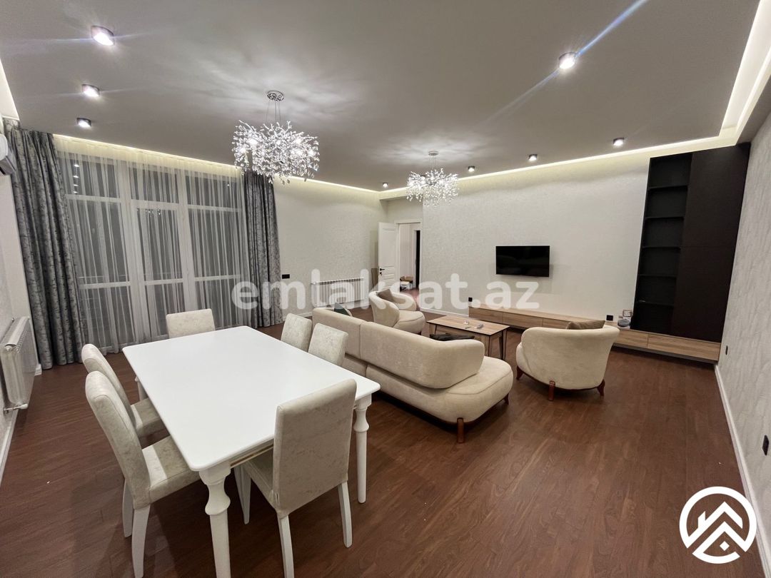 Kirayə (aylıq) 3 otaq yeni tikili 140 m², Yasamal — Mənzil, Bakı