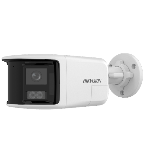 Hıkvısıon - DS-2CD1T63G2P-LIUF/SL (2.8mm) 6 MP IR30m/LED30m Dual Lens Stitched Wide Angle Smart Hybrid Light Fixed Bullet Network Camera — Bakı
