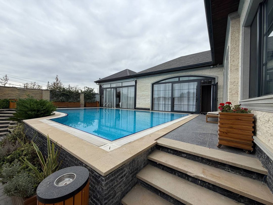 Satılır 6 otaqlı həyət evi/bağ evi 220 m² — Ev, villa, Bakı (5)