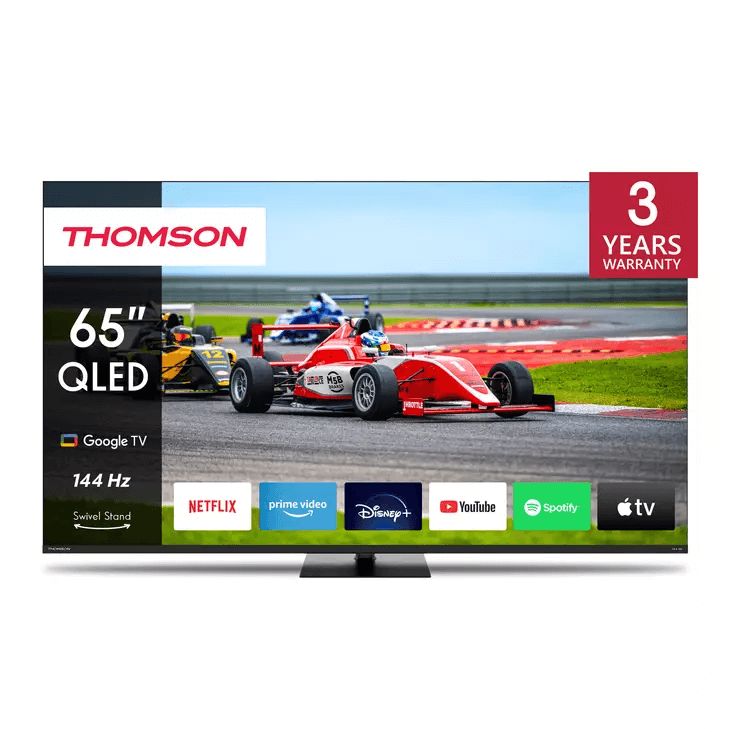 TV 65" Thomson QLED Pro 4K 144Hz Smart Google TV Black 65QG7C14 — Monitorlər, Bakı