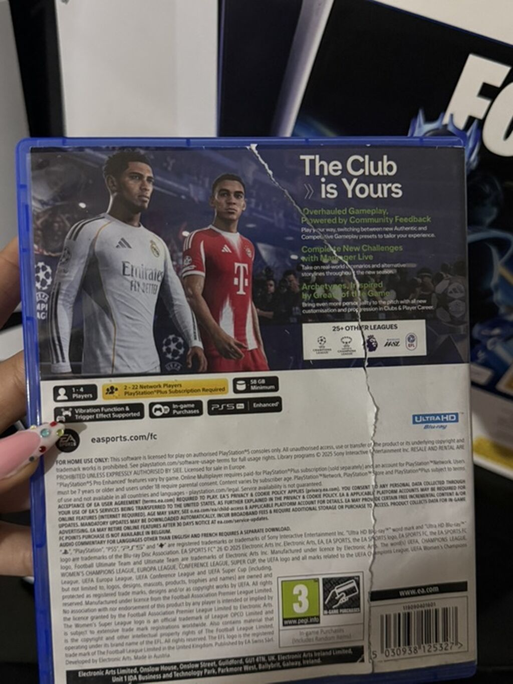 Sony PlayStation 5 oyun seti - Konsol: PlayStation 5 (ağ korpus) — Oyun konsolları, Bakı (6)