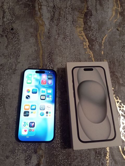 IPhone 15 Pro, Blue Titanium, Face ID — Digah