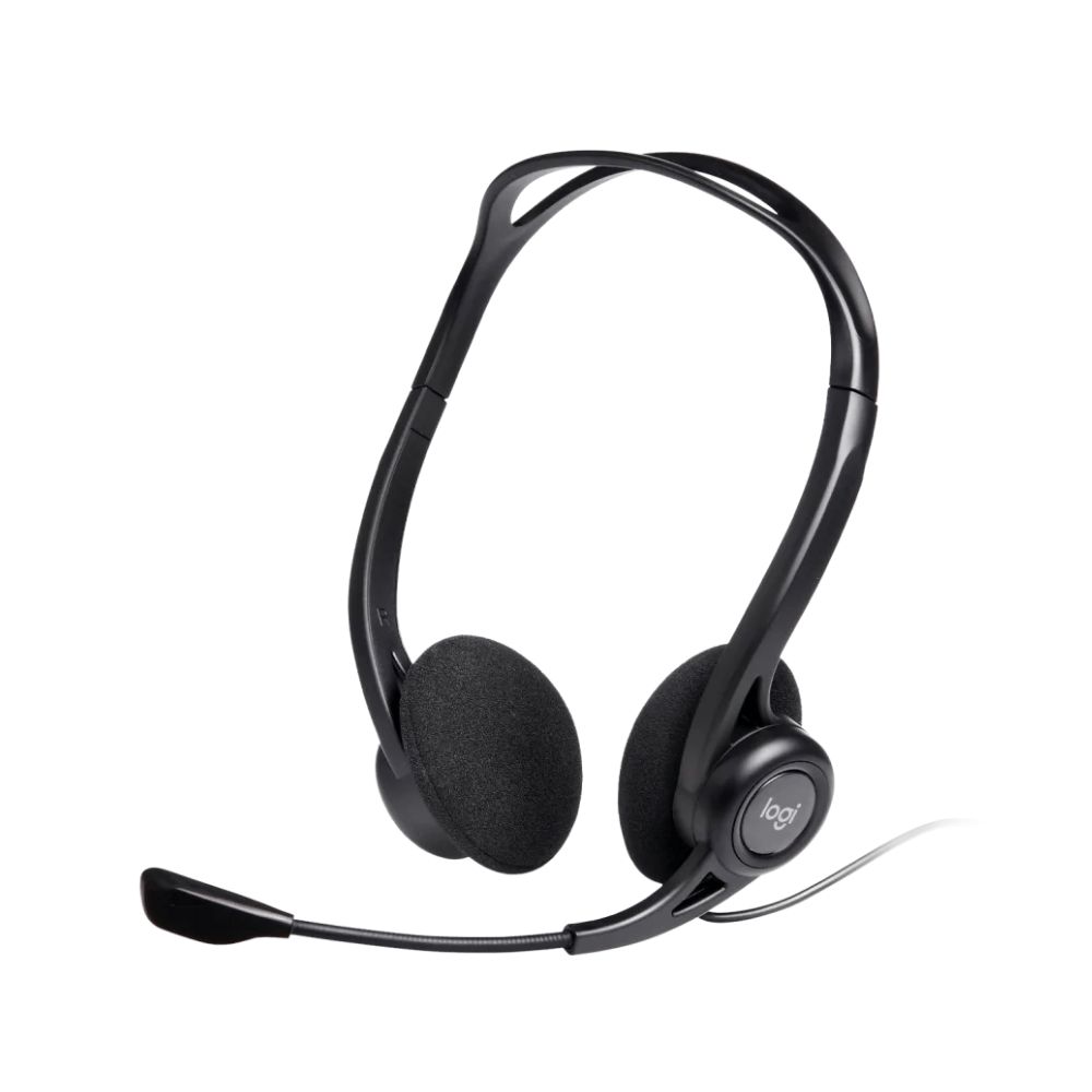 Qulaqlıq Logıtech Corded USB Stereo Headset PC 960 - Business Emea 981-000100 — Kompüterlər və noutbuklar, Bakı (2)