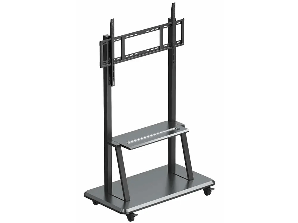 Hündürlük tənzimlənməsi - Mobile cart supports up to 86" displays with manual height adjustment OS-Mobile-Cart — İnteraktiv panellər və LED ekranlar, Bakı
