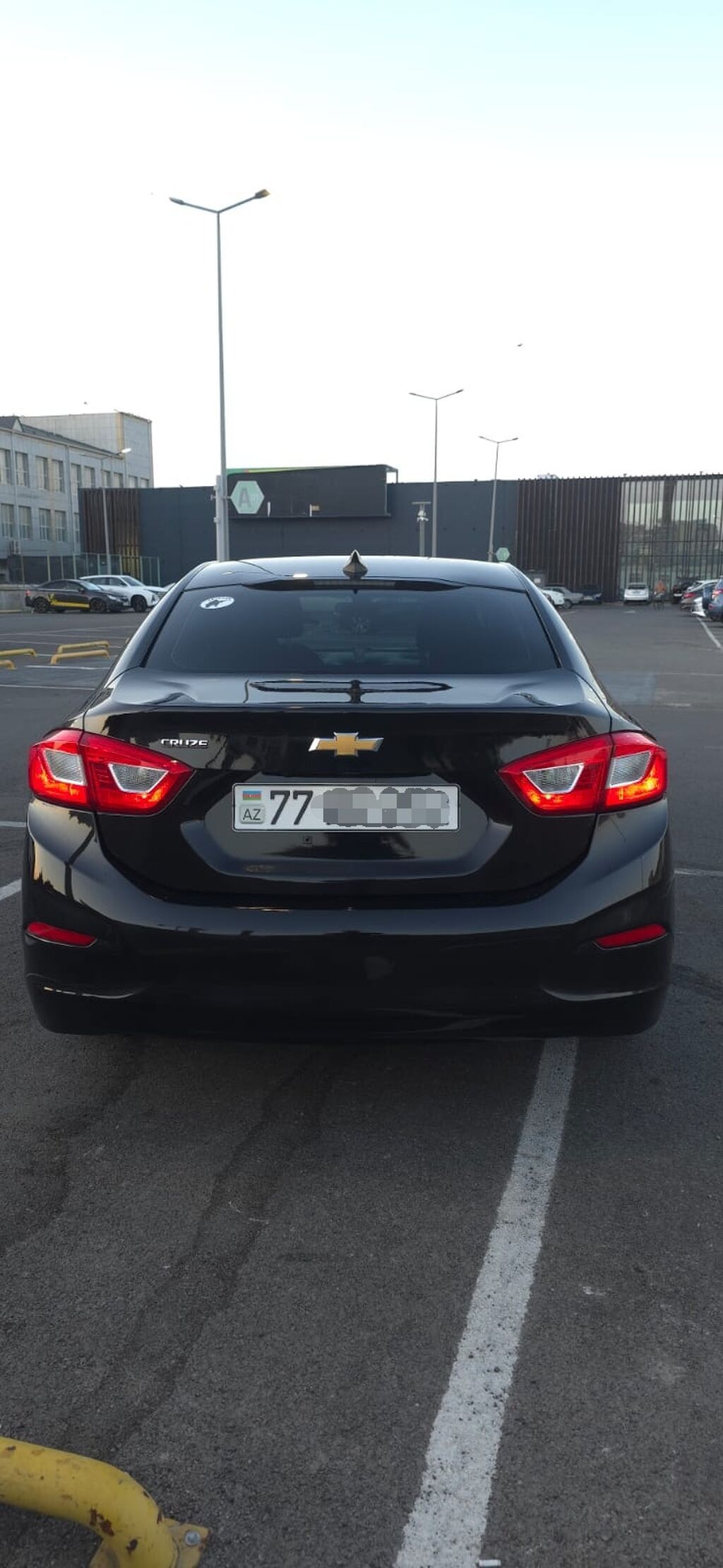Chevrolet Cruze sedan - Kuzov: 4 qapılı sedan, qara rəng - Mühərrik — Avtomobillər, Bakı (6)