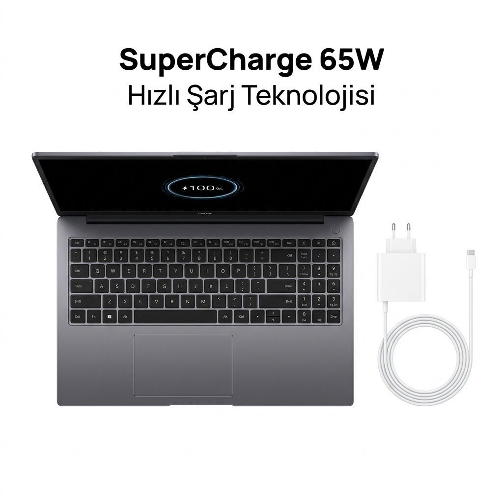 Təzədən fərqlənməyən, ideal vəziyyətdə Huawei Mclf-x satılır Noutbuku — Huawei, Bakı (6)