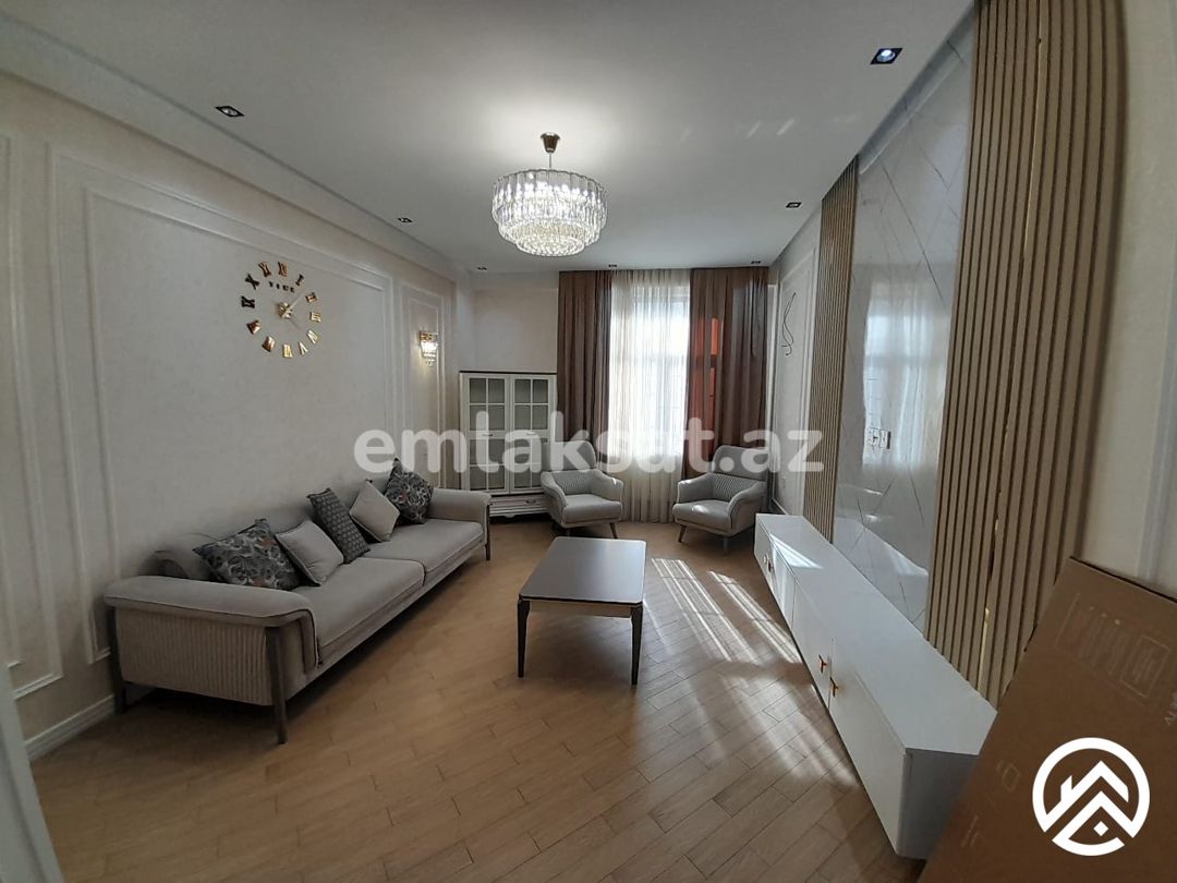 Kirayə (aylıq) 2 otaq yeni tikili 86 m², Elmlər akademiyası metrosu — Mənzil, Bakı (4)