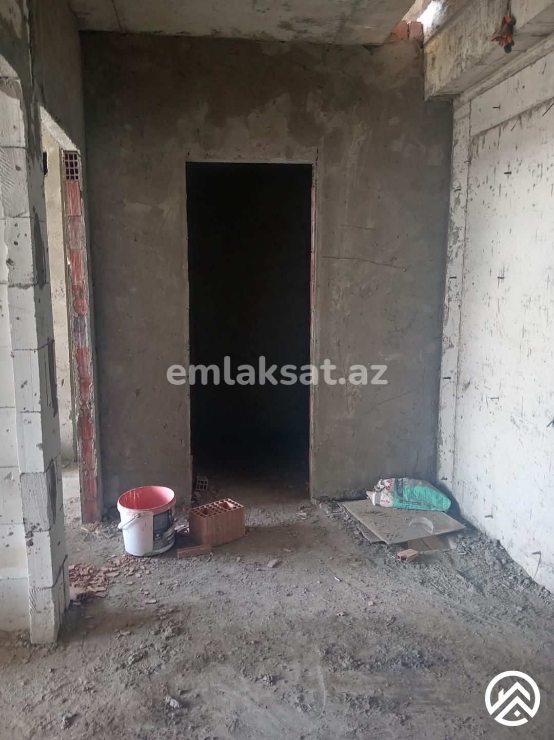 Satılır 1 otaq yeni tikili 44.3 m², İnşaatçılar metrosu — Mənzil, Bakı (7)