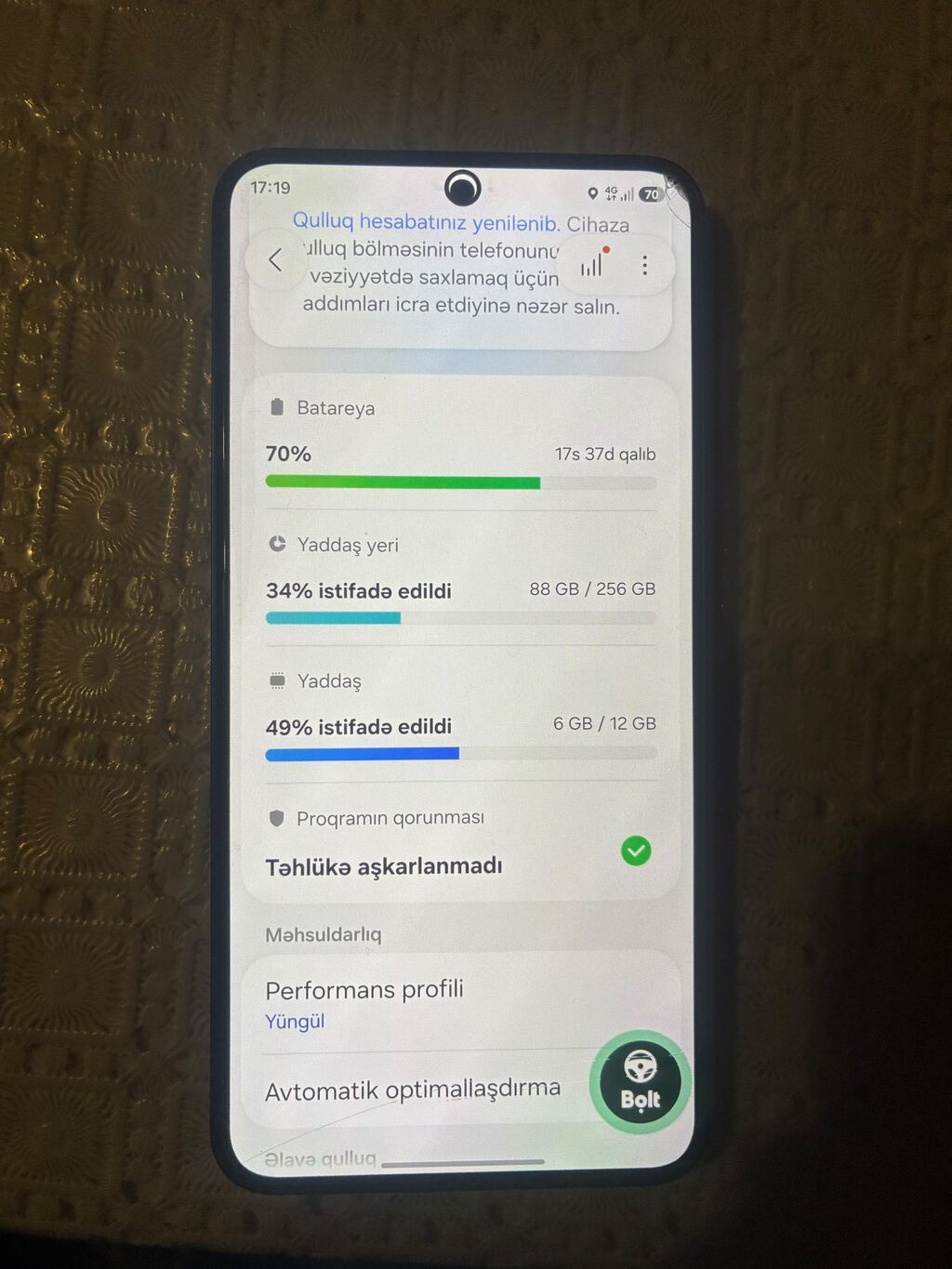 Samsung Galaxy S25, 256 GB, rəng - Mavi, Barmaq izi, Simsiz şarj, İki sim kartlı — Samsung, Cəlilabad (5)