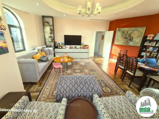 Satılır 4 otaqlı 135 m² yeni tikili Yasamal r — Mənzil (2)