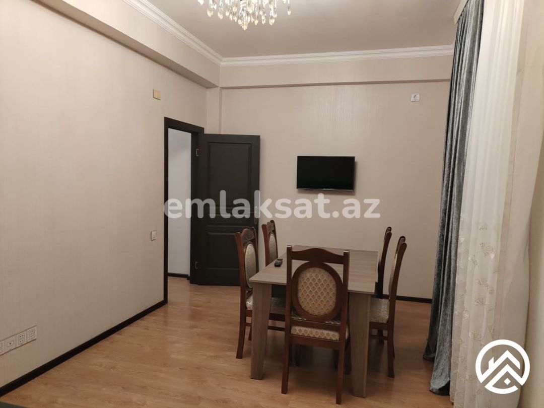 Kirayə (aylıq) 2 otaq yeni tikili 70 m², İnşaatçılar metrosu — Mənzil, Bakı (4)