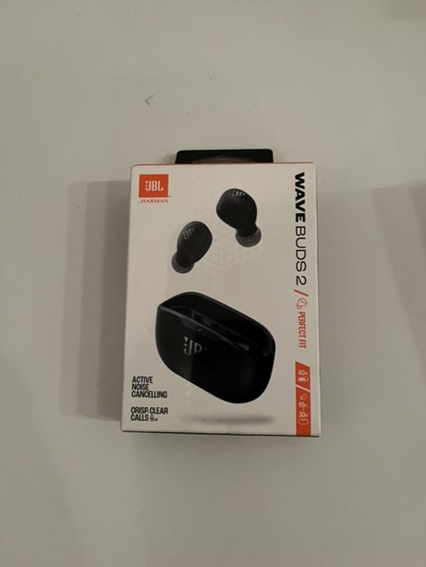 JBL Wave Buds 2 tam simsiz qulaqcıqlar - Rəng: qara - Aktiv Səs-küyün — Bakı