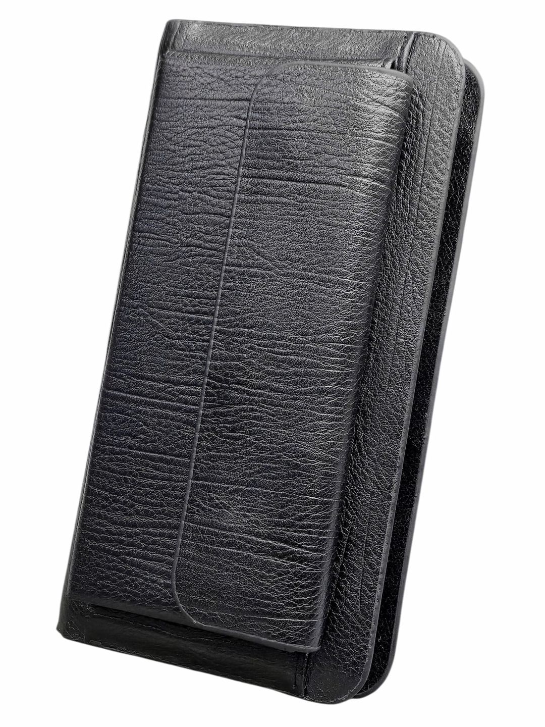 Klatç unisex, poliuretan, qara, 21x11 sm, 8 kart bölməsi, Çin istehsalı - WalletCo_2386-E_Black — Mallar, Bakı