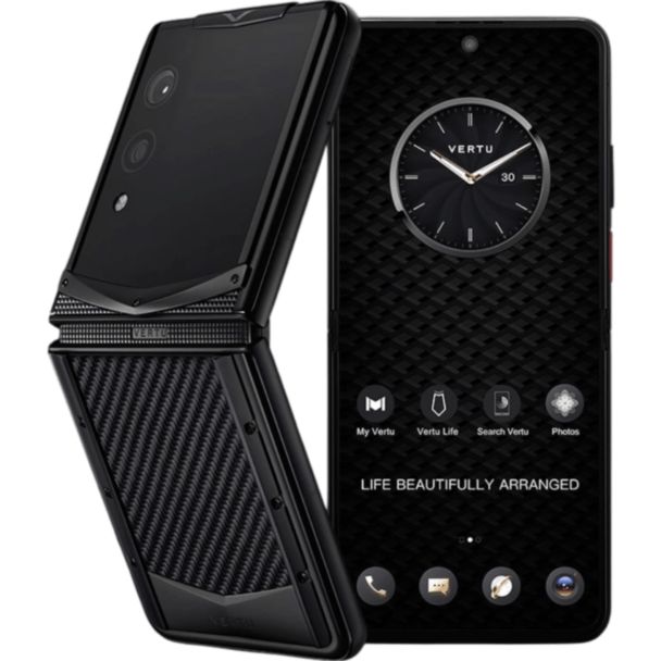 Vertu Quantum Flip 16 GB / 1 TB Fiber Black — Motorola, Bakı