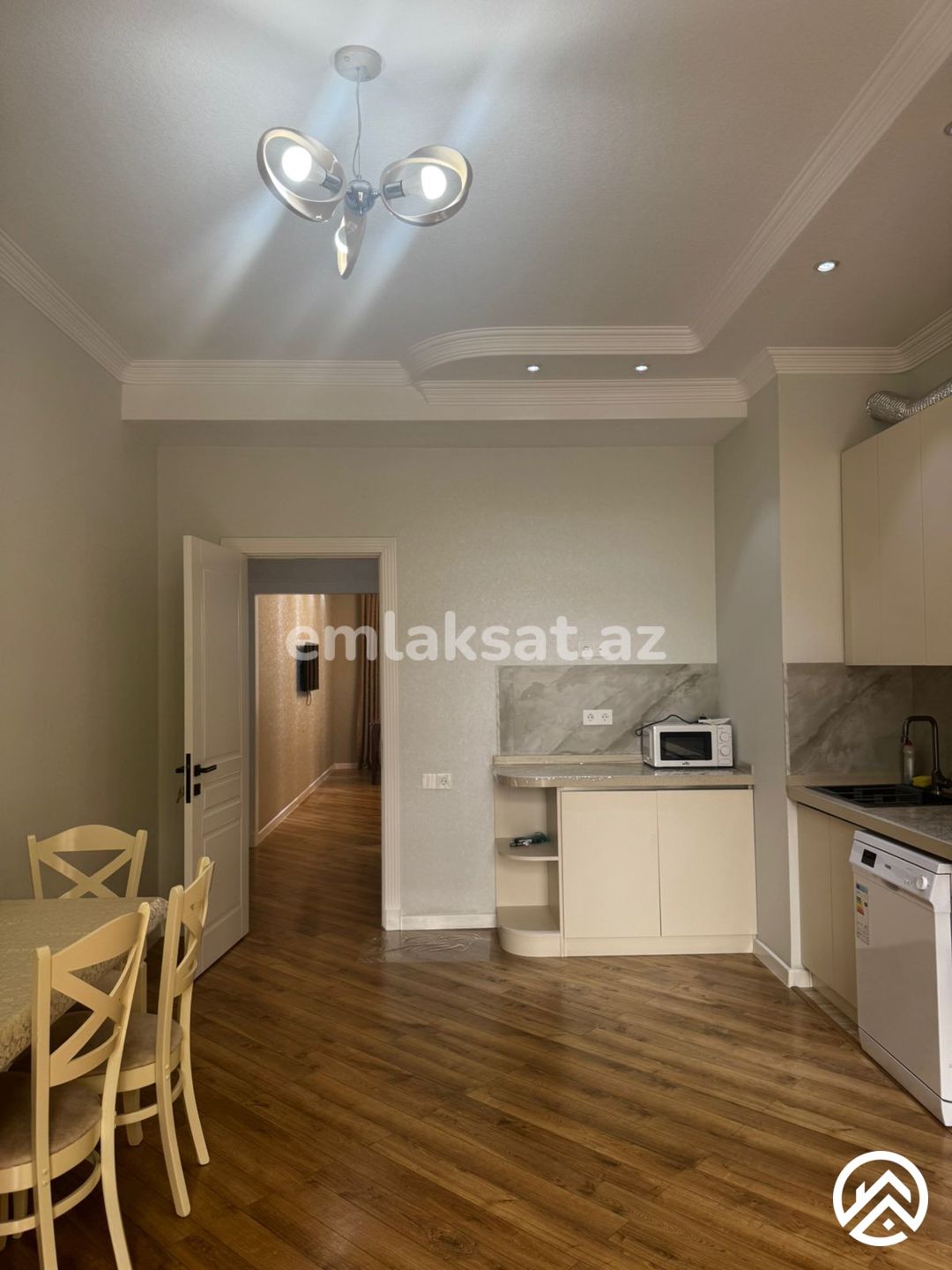 Kirayə (aylıq) 2 otaq yeni tikili 90 m², Ağ şəhər — Mənzil, Bakı (3)