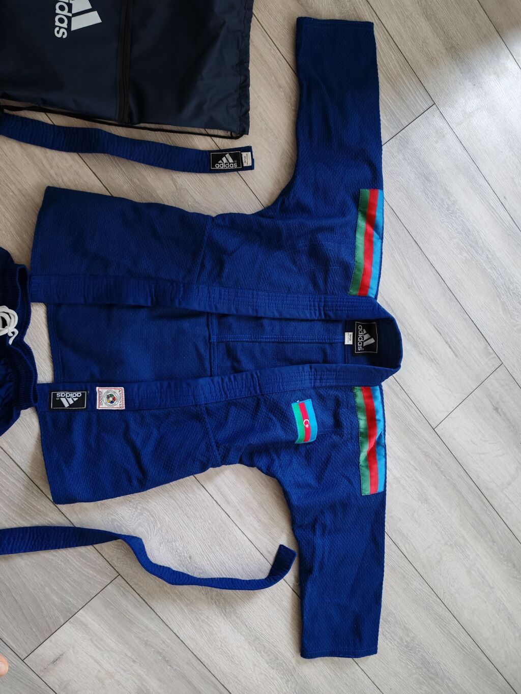 Orijinal Adidas Cüdo Kimonosu (120 sm) + Kəmər və Çanta 2 — İdman və istirahət, Sumqayıt (2)