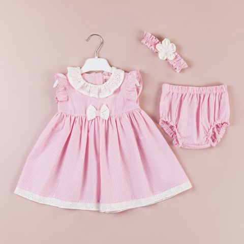 Qızlar üçün gündəlik don Baby Rose 4573BRS, çəhrayı, pambıq, ölçü 9 ay — Bakı