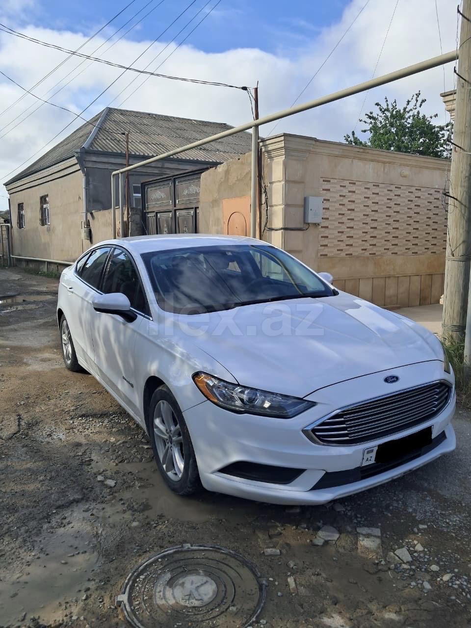 2018 Ford Fusion, 2.0 L, 2018, 160,000 km — Avtomobillər, Bakı (2)