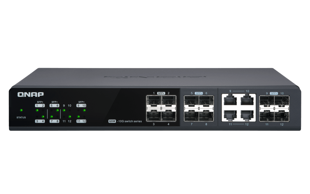 Qnap QSW-M1204-4C 10GbE Managed Switch QSW-M1204-4C — Server avadanlıqları, Bakı