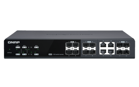 Qnap QSW-M1204-4C 10GbE Managed Switch QSW-M1204-4C — Bakı