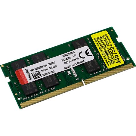 Operativ yaddaş Ram Kingston 16G D4-3200S22 2Rx8 Sodımm KVR32S22D8/16WP — Operativ yaddaş, Bakı