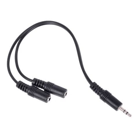 Audio kabel, AUX 2x3.5mm F x 3.5mm M — Bakı