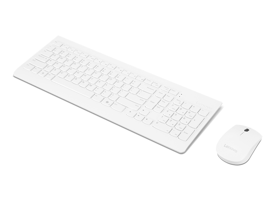 Klaviatura Mouse dəsti Lenovo 510 Wireless Combo Cyrill White (keyboard&mouse) GX31F38001 — Kompüterlər və noutbuklar, Bakı (3)