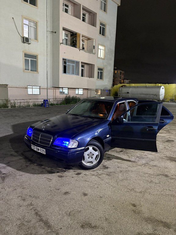Mercedes C 200, 2.0 L, 1996 il, 338 000 km 57-BM-699 — Avtomobillər, Bakı (9)