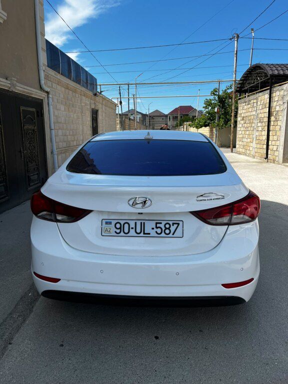Hyundai Elantra, 1.8 L, 2014 il, 330 000 km 90-UL-587 — Avtomobillər, Bakı (2)