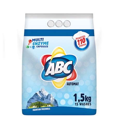 Yuyucu toz ABC Automat Bright White, universal, avtomat, 1.5 kq — Bakı