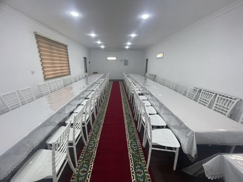 Tədbir üçün zallar və inventar kirayəsi - Uzun banket masaları və ağ — Digər, Bakı (3)