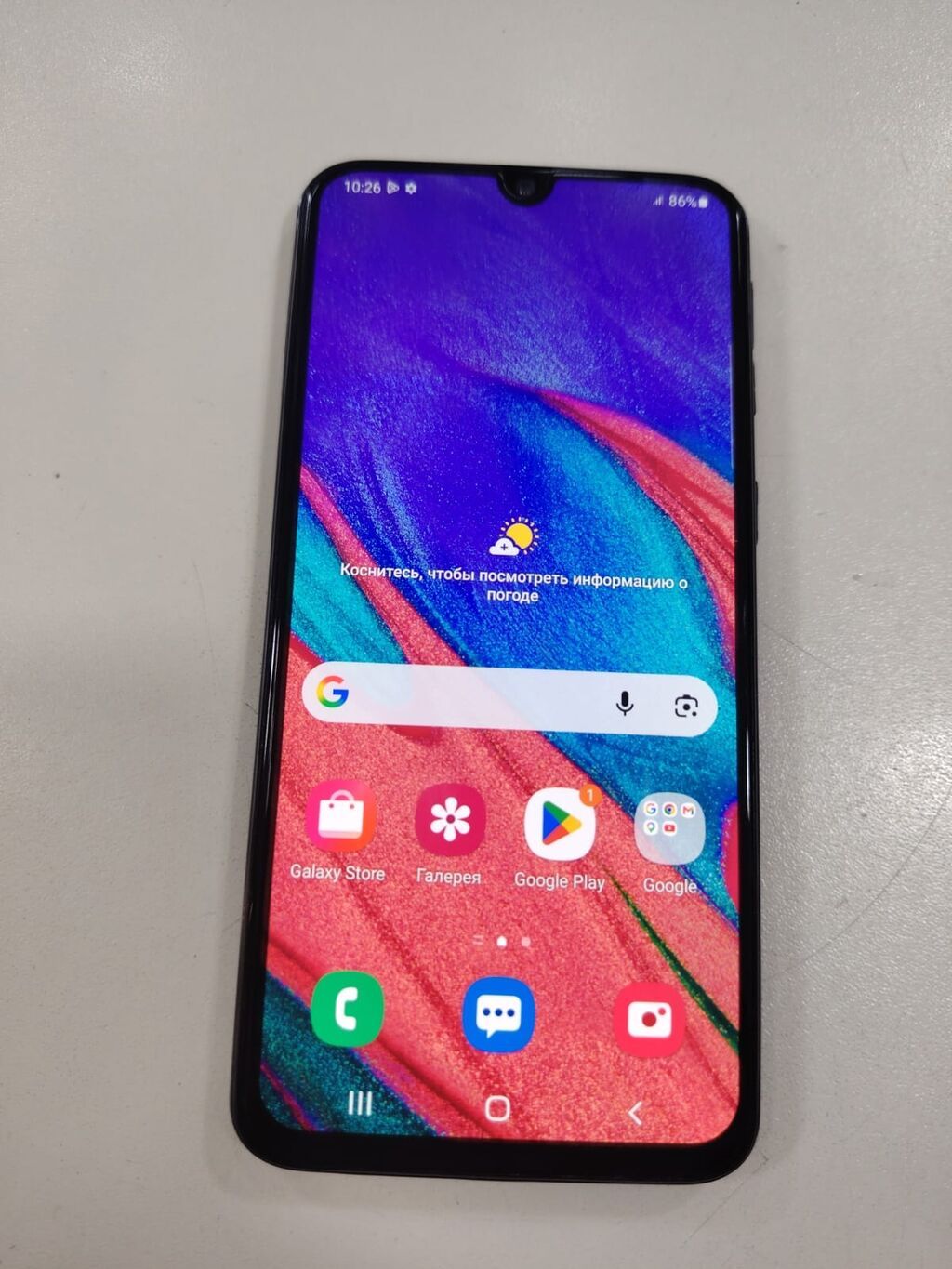 Samsung Galaxy A40, 64 GB, rəng - Qara, Barmaq izi — Samsung, Bakı (2)